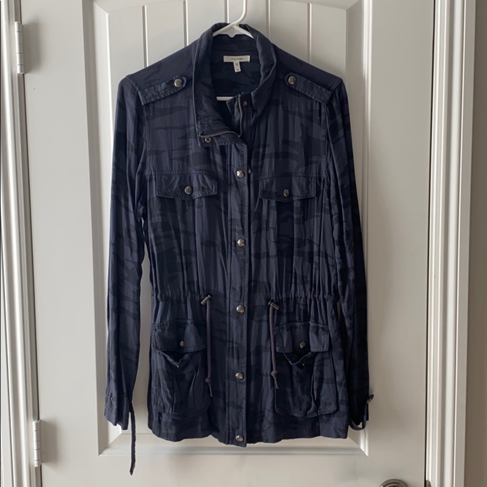 Blue camo jacket